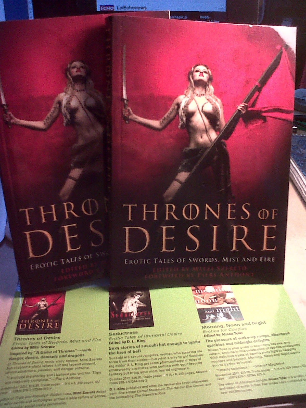 Thrones of Desire…it's in my hot little hands! – KIM KNOX